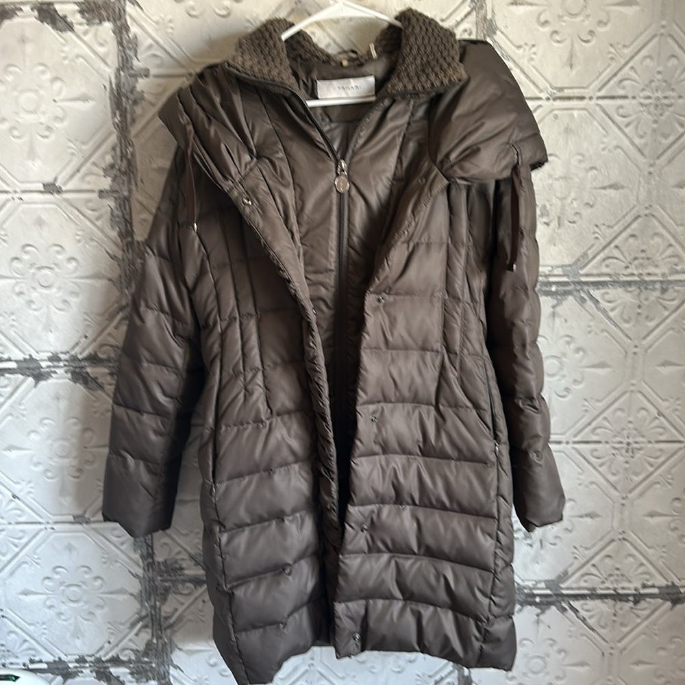 Women's Brown Puffer down Coat